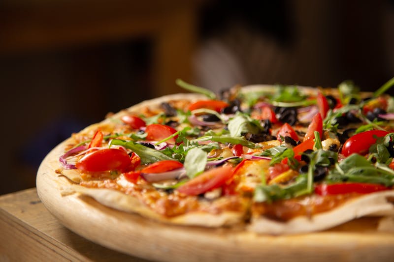 Truffle Mushroom pizza